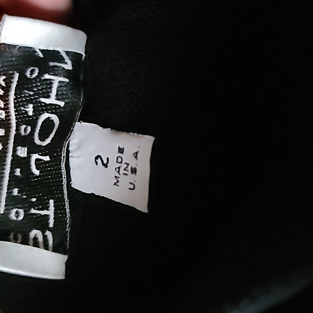 St John Collection Solid Black Fully Peated Skirt… - image 7